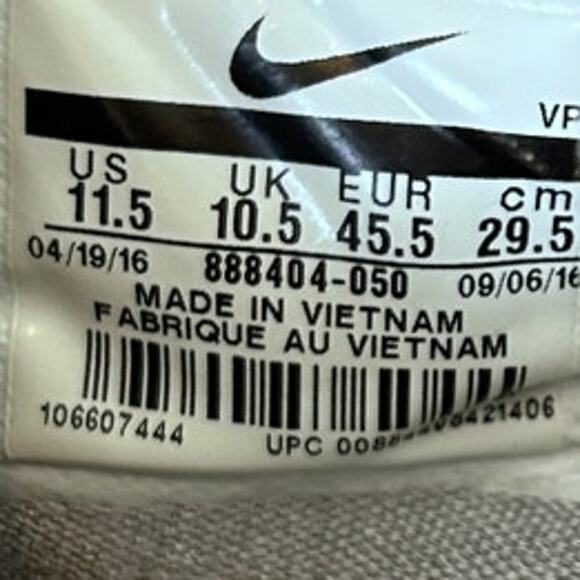 Nike -Zoom Clear Out Demarcus Cousins PE-Athletic -Gray -Men's -11.5 -888404-050 - Picture 9 of 9